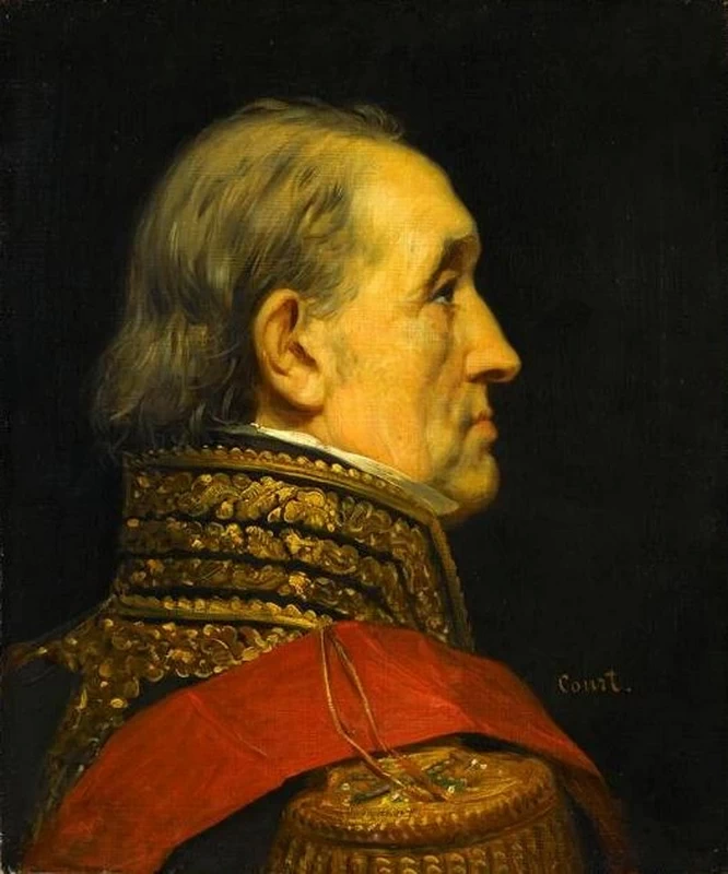 Joseph Désiré Court - Ritratto del Maresciallo Sylvain, Charles, conte Valée, Louvre, Parigi